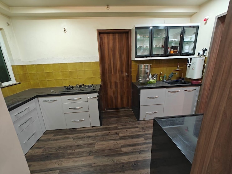 Kitchen, atlanta-society 2 Bedroom 825 Sq.Ft. Apartment In Wakad Pune 8029115