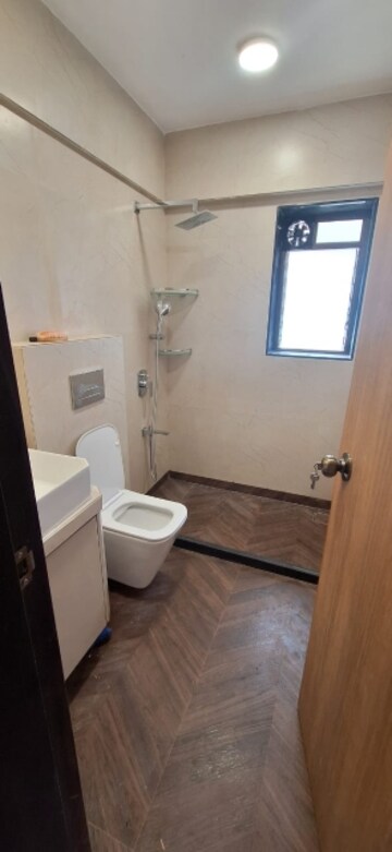 Bathroom in 2 BHK Apartment at Worli Sea Face – for Rent