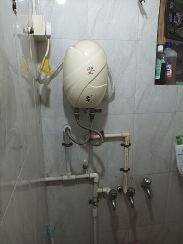 Bathroom in 1 BHK Apartment at Standard Prabha CHS, Prabhadevi – for Rent