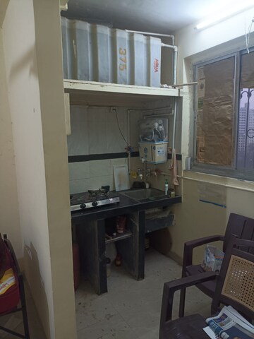 Kitchen in 1 BHK Apartment at Standard Prabha CHS, Prabhadevi – for Rent