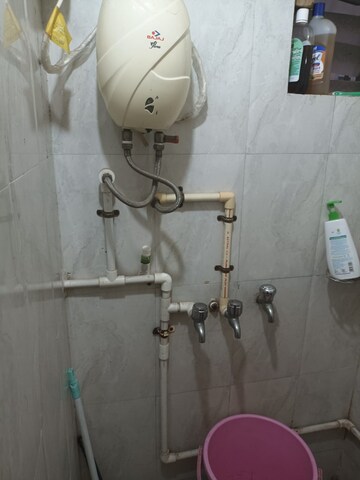 Bathroom in 1 BHK Apartment at Standard Prabha CHS, Prabhadevi – for Rent