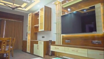 Living Room in 3 BHK Apartment at Mahadeo Om Skylark, Bt Road – for Sale