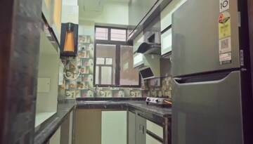 Kitchen in 3 BHK Apartment at Mahadeo Om Skylark, Bt Road – for Sale