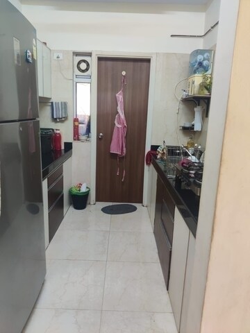 Kitchen in 2 BHK Apartment at LnT Realty Crescent Bay, Parel – for Sale