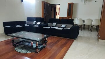 Living Room in 2.5 BHK Apartment at Godrej Woodsman Estate, Hebbal – for Rent