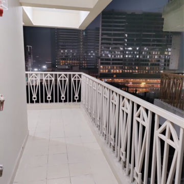 Balcony in 2 BHK Apartment at Gaur City 6th Avenue, Gaur City 1 – for Rent