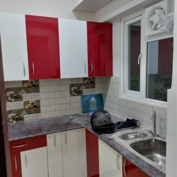 Kitchen in 2 BHK Apartment at Gaur City 6th Avenue, Gaur City 1 – for Rent