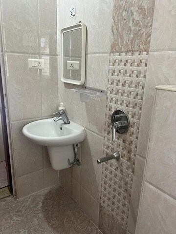 Bathroom in 3 BHK Apartment at Jubilee Hills – for Rent