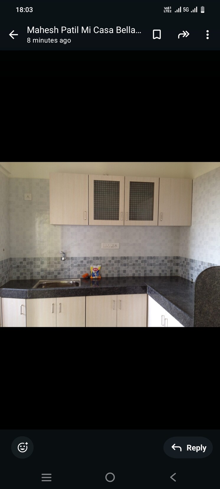Kitchen, rishi-mi-casa-bella 2 Bedroom 935 Sq.Ft. Apartment In Wakad Pune 8029273