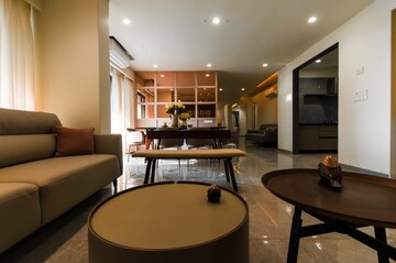 Living Room in 4 BHK Apartment at Vasna Bhayli Road – for Sale