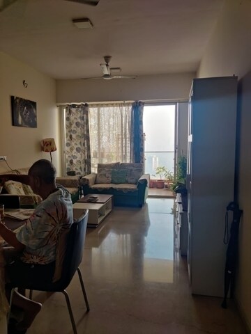Living Room in 2 BHK Apartment at LnT Realty Crescent Bay, Parel – for Sale