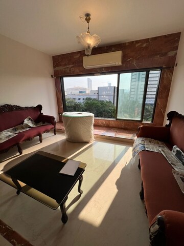 Living Room in 2 BHK Apartment at Jolly Maker Apartment, Cuffe Parade – for Rent