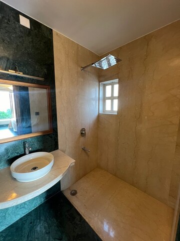Bathroom in 2 BHK Apartment at Jolly Maker Apartment, Cuffe Parade – for Rent