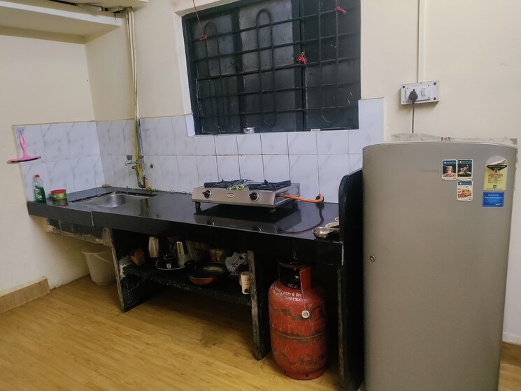 Kitchen, abc-junction 1 RK 350 Sq.Ft. Independent House In Pradhikaran Pune 8029432