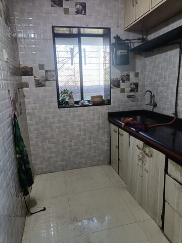 Kitchen in 1 BHK Apartment at Vrindavan CHS Thane West, Vrindavan Society – for Rent