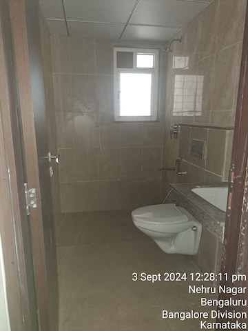 Bathroom in 2 BHK Apartment at Jakkuru – for Sale