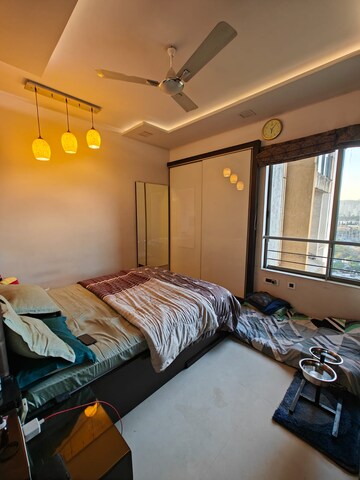 Bedroom in 3 BHK Apartment at Nandivardhan  Oasis Sapphire, Khopat – for Rent