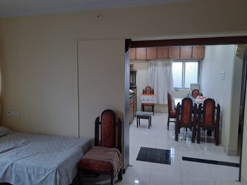 Living Room in 1.5 BHK Apartment at Bandra West – for Rent