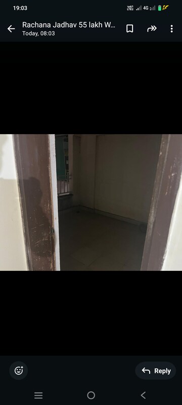 Master Bedroom in 1 BHK Apartment at Alliance Nisarg, Wakad – for Sale