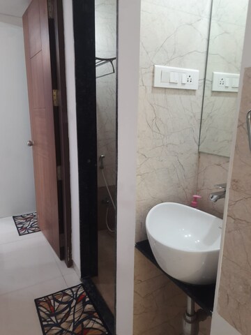 Bathroom in 2 BHK Builder Floor at Polite Bhalchandra Vihar, Ravet – for Rent
