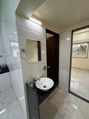 Bathroom in 1 BHK Apartment at Dhanori – for Rent