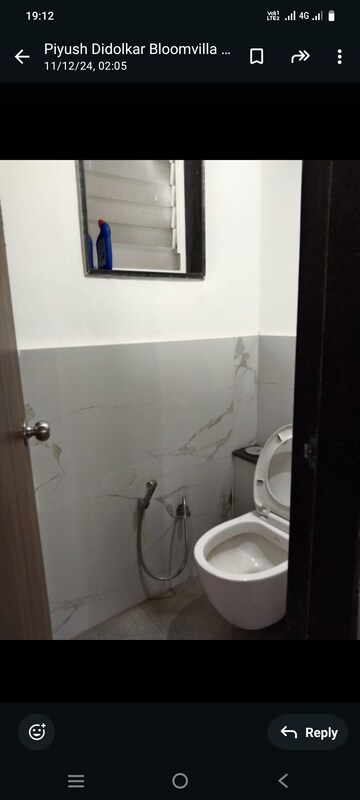 Bathroom in 1 BHK Apartment at Redshift Bloomville, Hinjewadi – for Sale