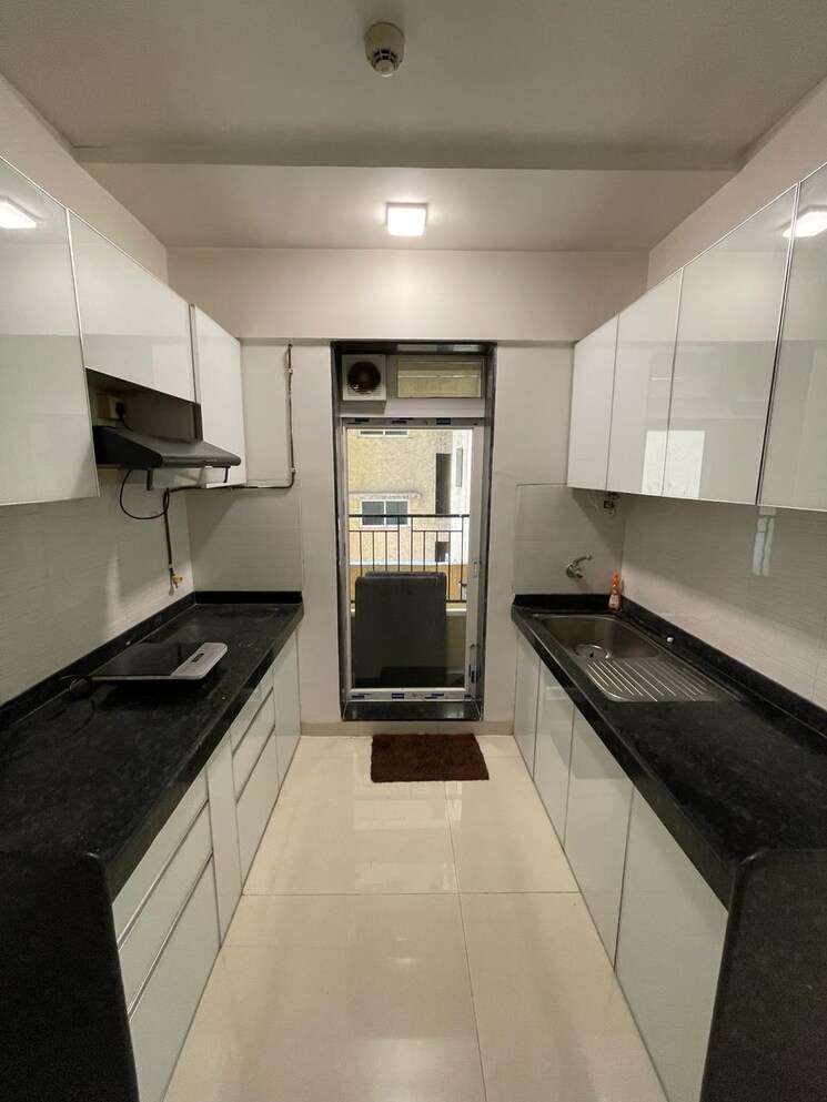 Kitchen, ashar-axis 2 Bedroom 678 Sq.Ft. Apartment In Majiwada Thane 8029579