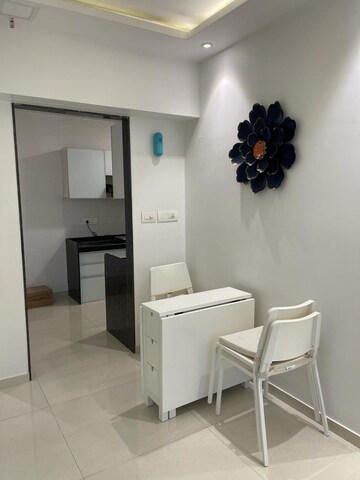 Staircase in 2 BHK Apartment at Ashar Axis, Majiwada – for Rent