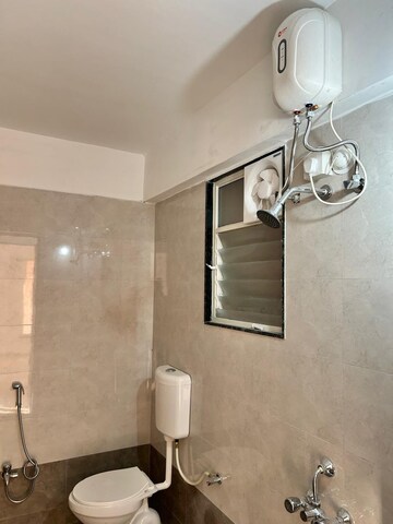 Bathroom in 1 BHK Apartment at Pradhikaran – for Rent