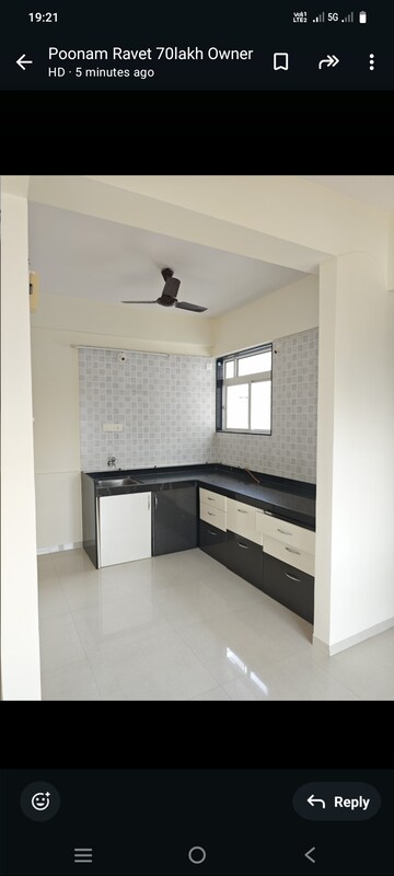 Kitchen in 2 BHK Apartment at Anand Silver Oak, Ravet – for Sale