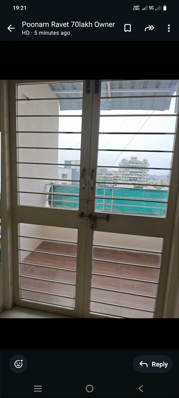 Master Bedroom in 2 BHK Apartment at Anand Silver Oak, Ravet – for Sale