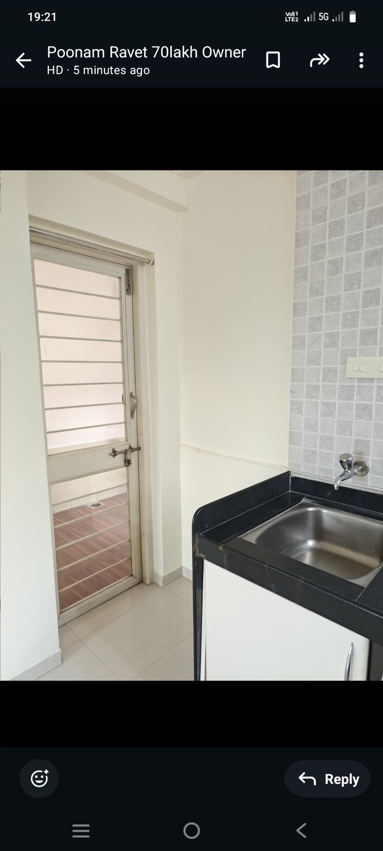 Kitchen, anand-silver-oak 2 Bedroom 1000 Sq.Ft. Apartment In Ravet Pune 8029599