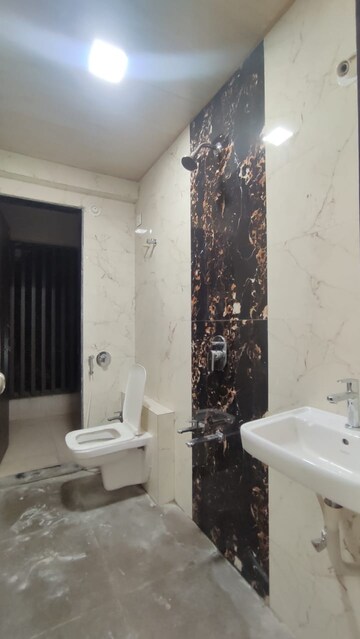 Bathroom in 2 BHK Apartment at JVM Corner Stone, Naupada – for Rent