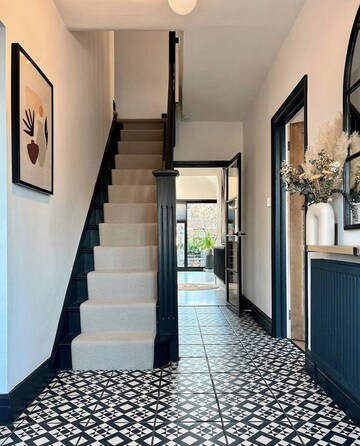 Staircase in 3 BHK Villa at Mysore Road – for Sale