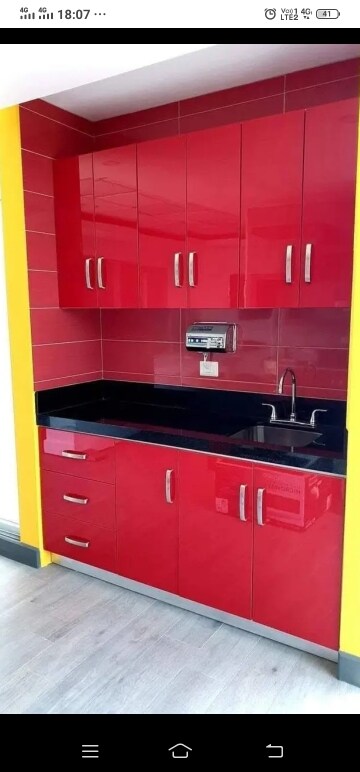 Kitchen in 2.5 BHK Apartment at Mahagun Mywoods, Sector 16c Greater Noida – for Rent