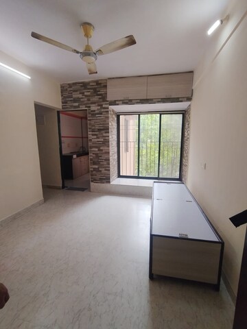 Living Room in 1 BHK Apartment at Soham Parijat Gardens, Ghodbunder Road – for Rent