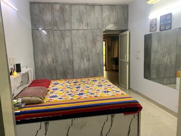 Bedroom in 2 BHK Builder Floor at RWA Apartments Sector 12, Sector 12 – for Rent