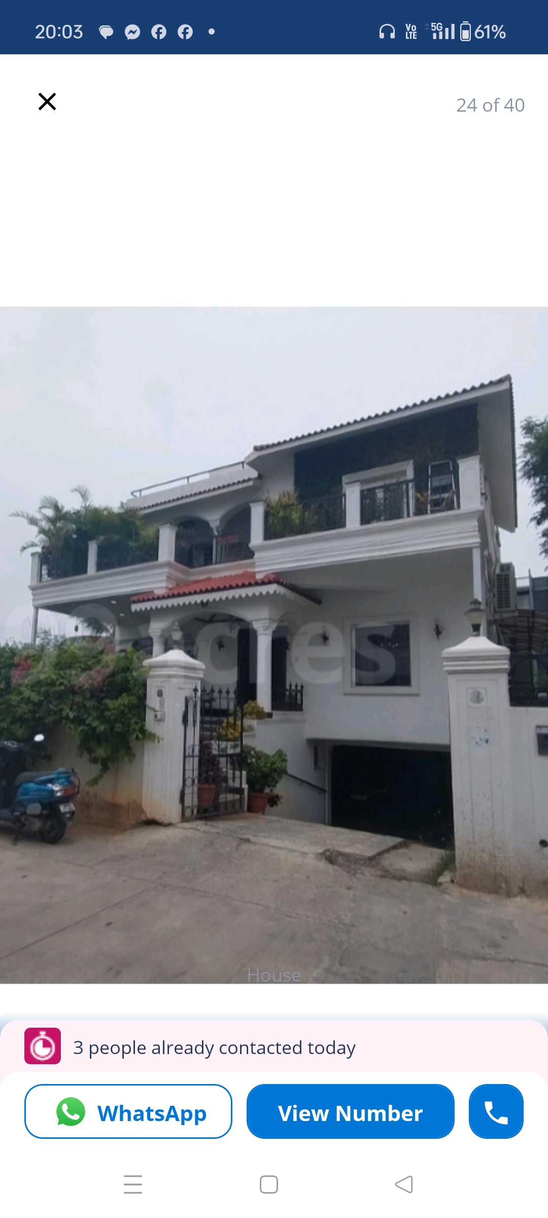 4 BHK + Pooja Room Villa For Sale in Jain PM villas