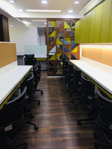 Floor Plan in  Office Space at Adani Ten BKC, Bandra East – for Rent