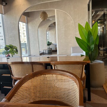 Kitchen in  Co-working Space at Kokapet – for Rent