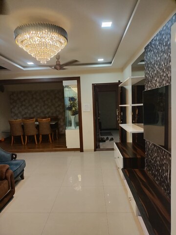 Living Room in 2 BHK Apartment at Juhi Greens, Seawoods – for Rent