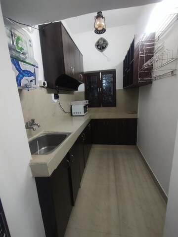 Kitchen in 1 BHK Builder Floor at Ameya One, Sector 42 – for Rent