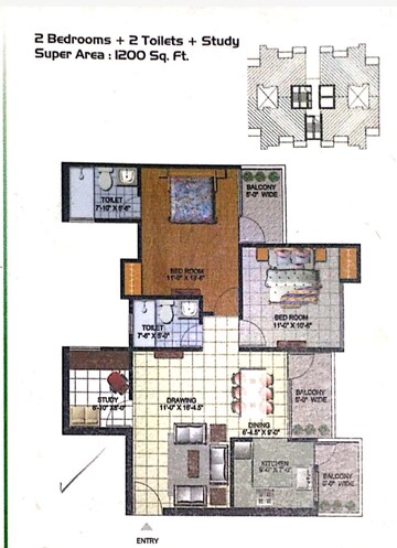 2.5 BHK Apartment For Sale in Amrapali Golf Homes, Sector 4, Greater Noida