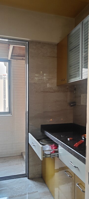 Bathroom in 2 BHK Apartment at Nakshatra Arena, Majiwada – for Rent