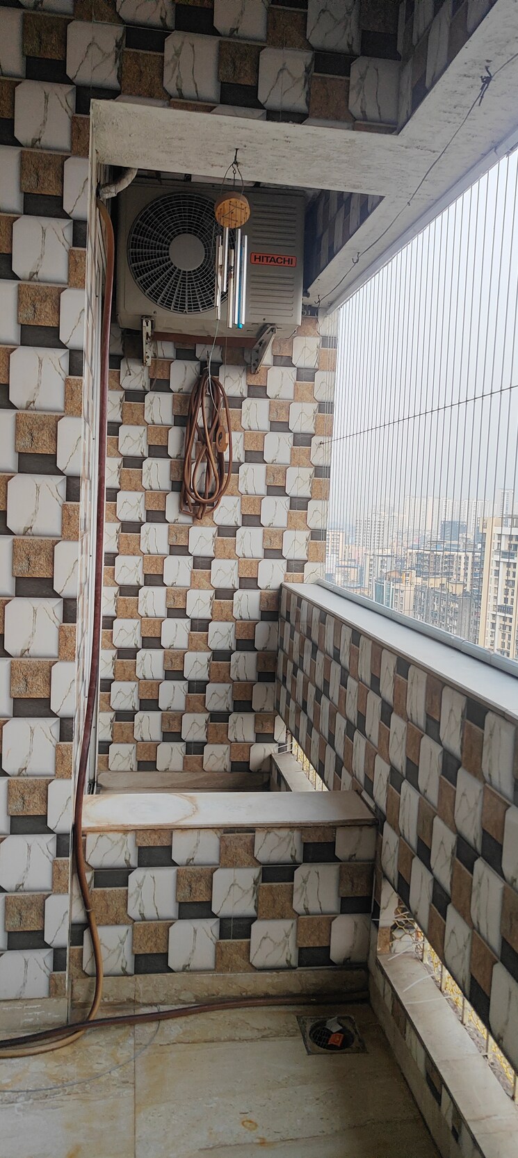 Balcony, nakshatra-arena 2 Bedroom 821 Sq.Ft. Apartment In Majiwada Thane 8029815