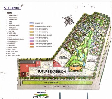 Master Plan in 2 BHK Apartment at Amrapali Golf Homes, Sector 4, Greater Noida – for Sale