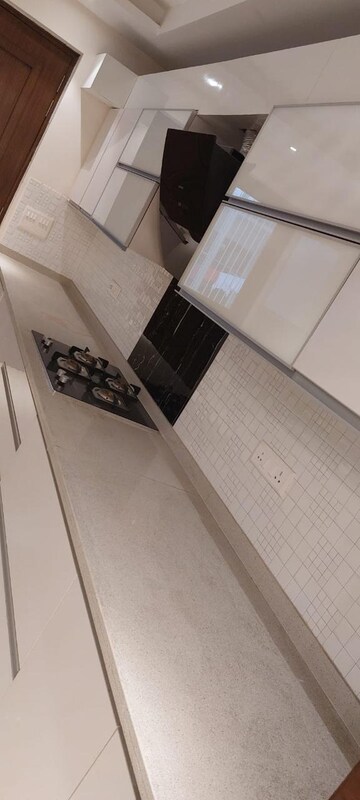 Kitchen in 3 BHK Builder Floor at Unitech South City II, Sector 50 – for Rent