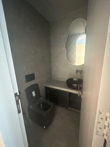 Bathroom in 3 BHK Apartment at Lodha World Crest, Worli – for Rent