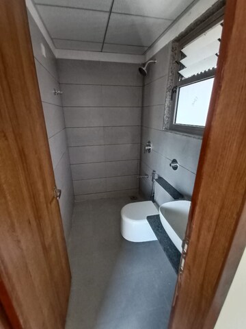 Bathroom in 3 BHK Apartment at Near Vaishno Devi Circle On Sg Highway – for Rent