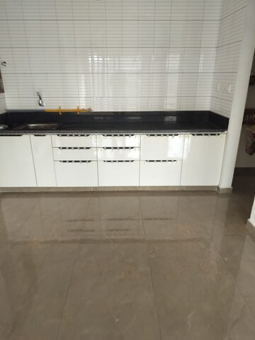 Kitchen in 3 BHK Apartment at Near Vaishno Devi Circle On Sg Highway – for Rent